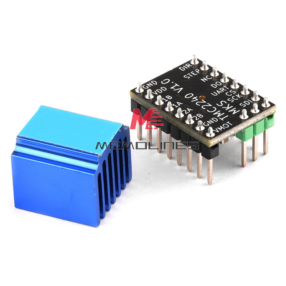TMC2240 3D Printer Stepper Motor Driver Module with Heat Sink High Current