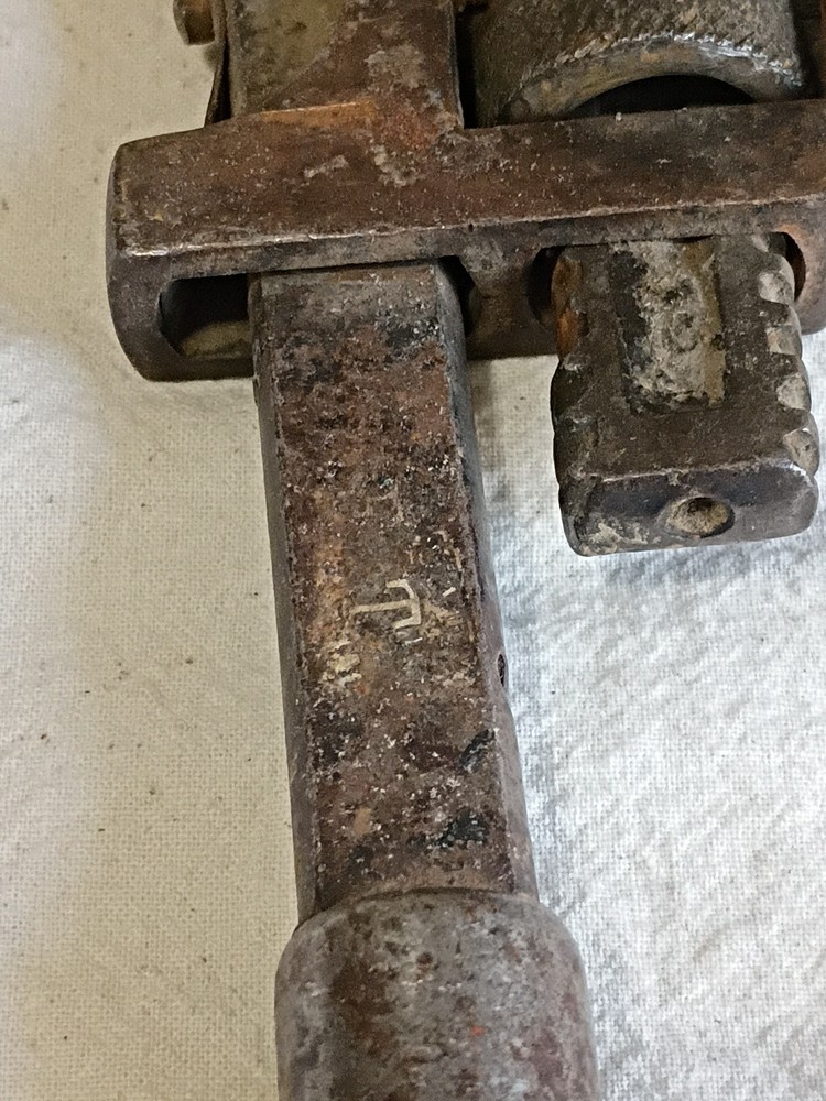 Antique #10 Pipe Wrench A3
