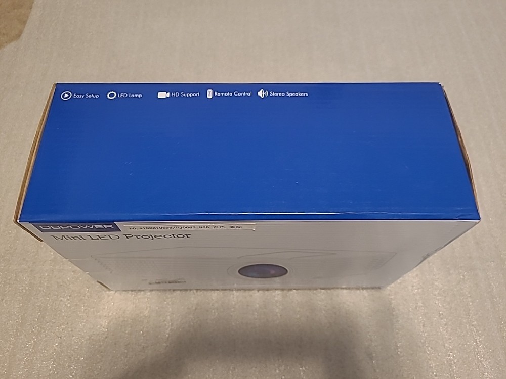 DBPower Mini LED RD-805 800x480 Projector, New!