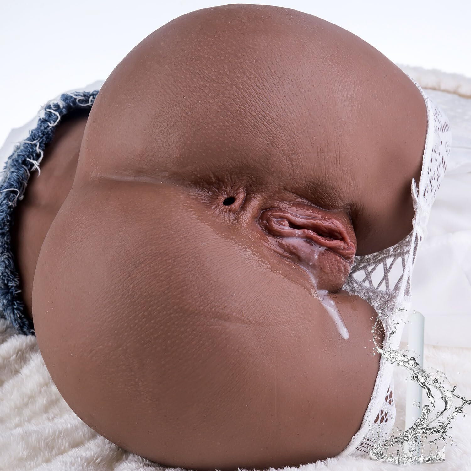 24lb Big Ass Real Size Male Masturbator Life Sex Doll Pussy Anal Sex Toy For Men