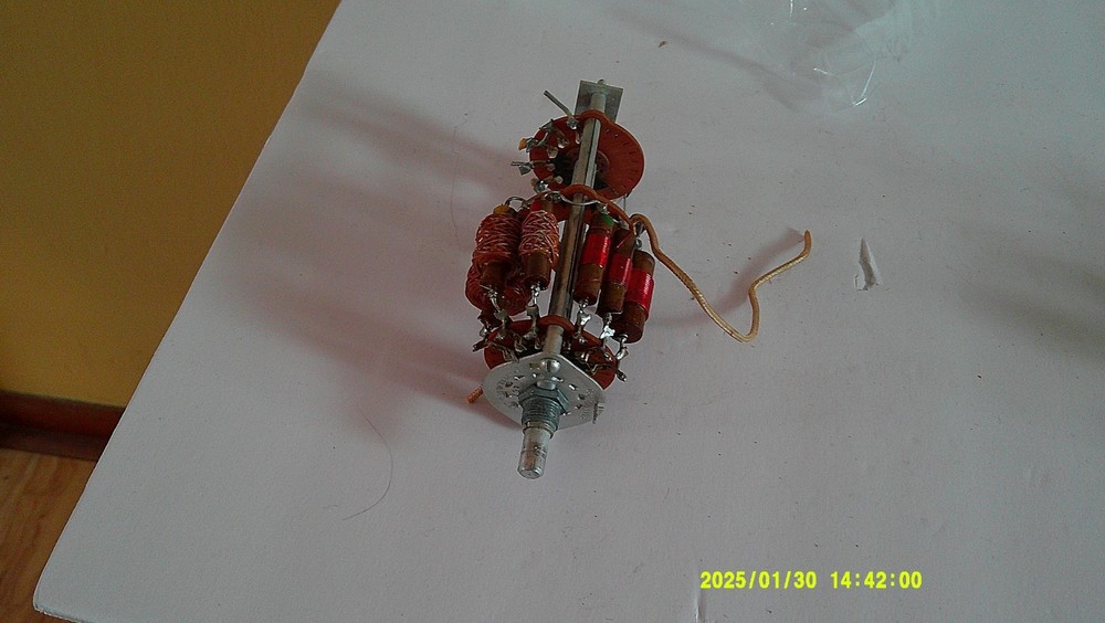 Vintage Halicrafters HT-40 Transmitter Band Selector Switch