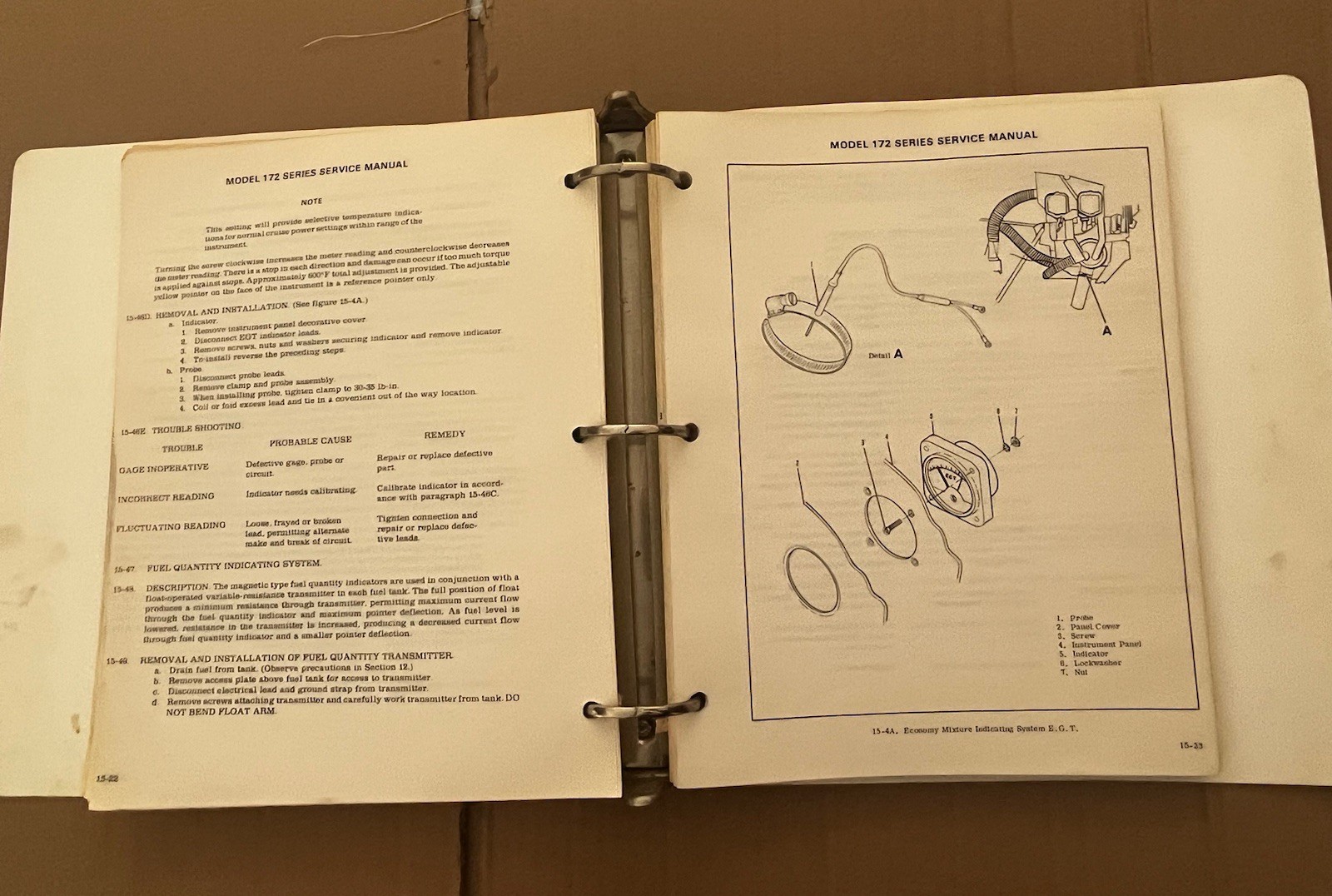 1977-1981 CESSNA 172 Series Service Manual D2026-13 Original
