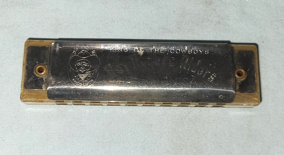 Vintage Roy Rogers Riders Harmonica