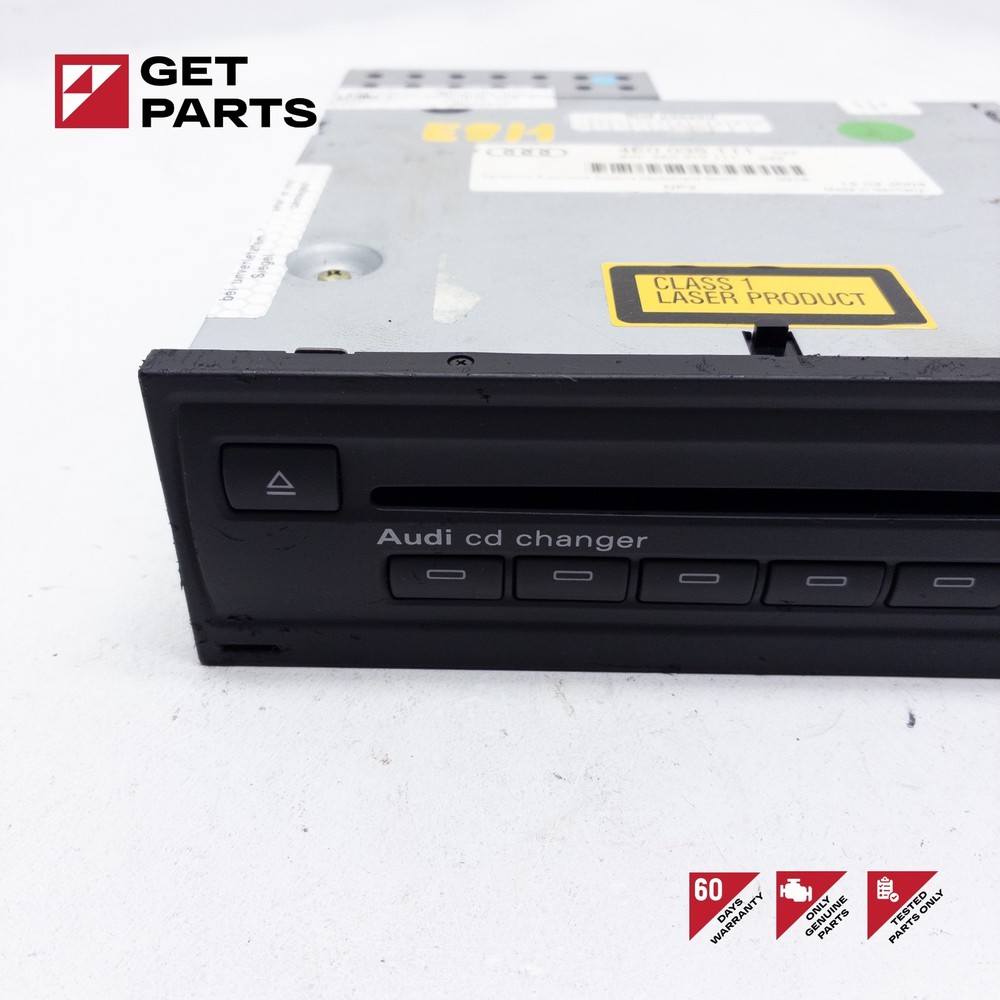 05-09 AUDI A6 A8 D3 6 DISC CD Changer 4E0035111 OEM