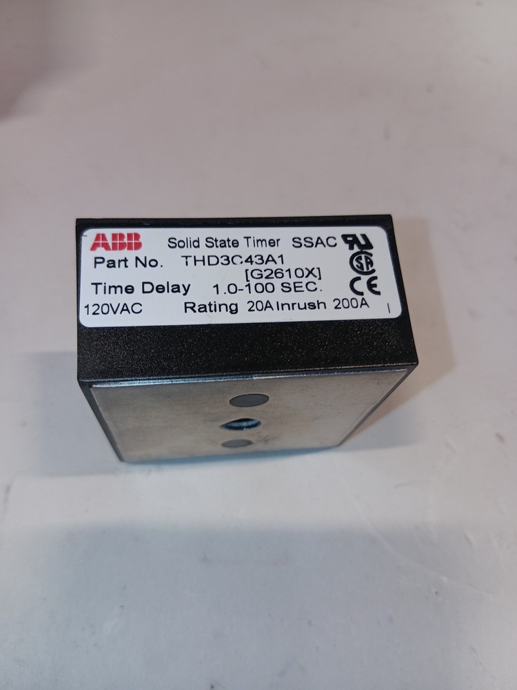 SSAC (Littelfuse) THD3C43A1 Dedicated repeat cycle solid-state 1–100 sec Timer