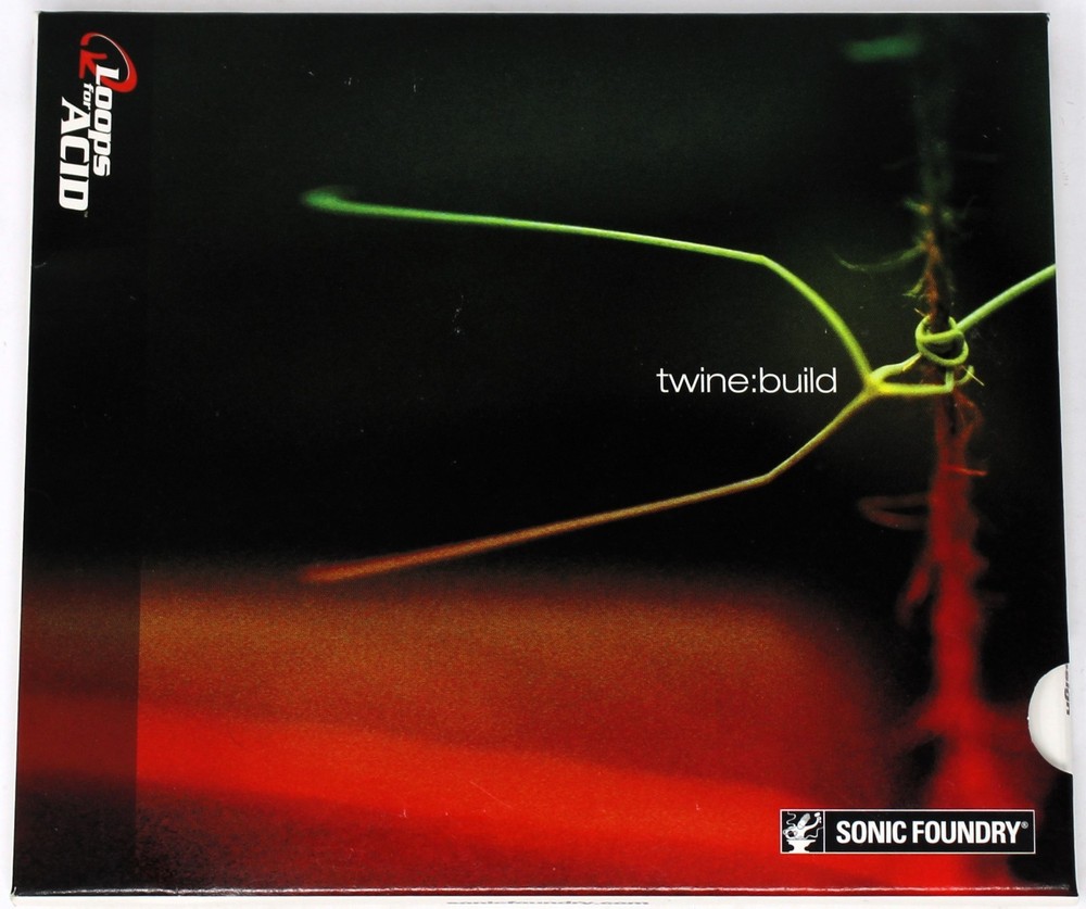 Sonic Foundry Twine Build Loops For Acid Sample/Sound Library/Sampling CD