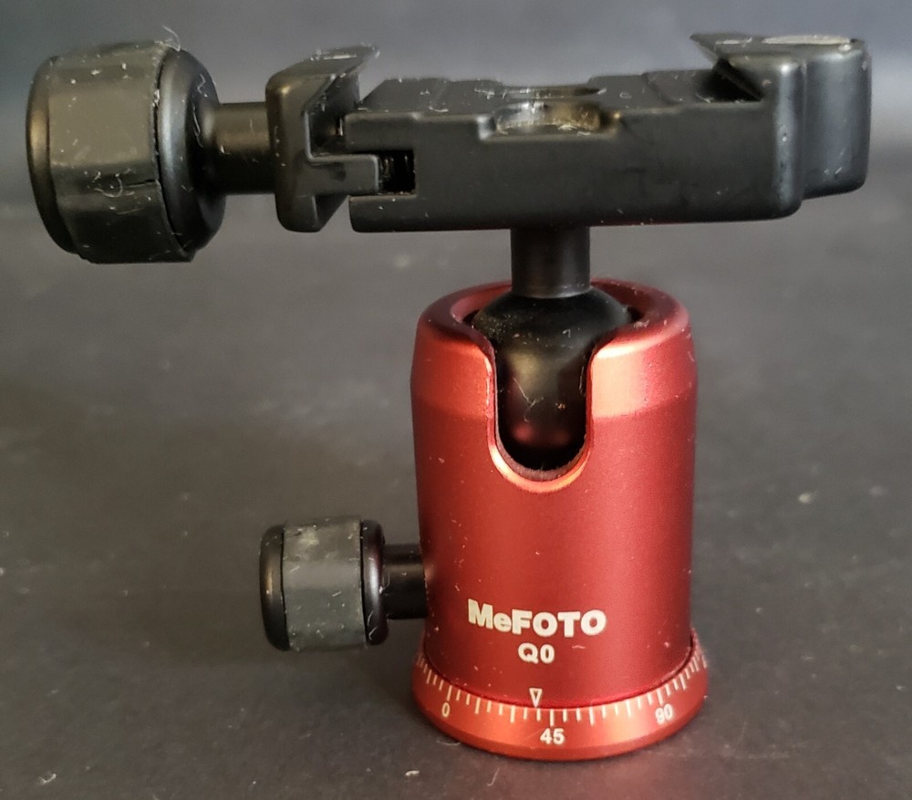 MeFOTO Q0 Ballhead Red