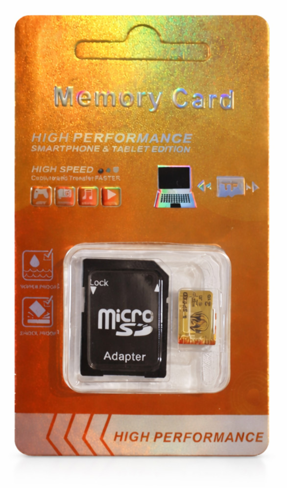 2TB Micro SD Memory Card with SD Adapter High Performance TF Card for Smartphone