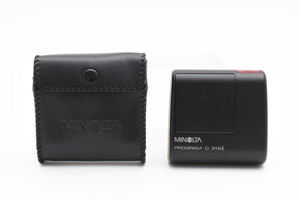 【MINT+】 Minolta Maxxum D316i Program Auto Flash Dynax / Alpha w/ Case From JAPAN