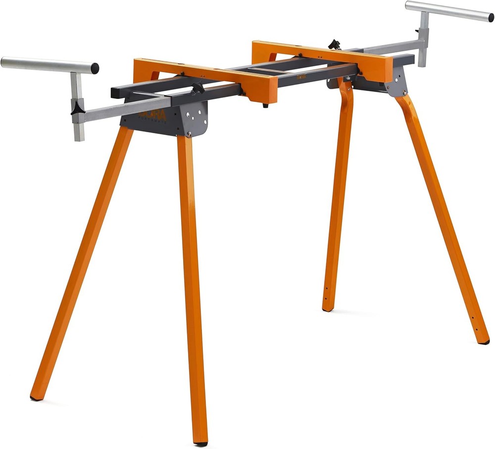 Universal Miter Saw Stand W/ Quick Release Tool Mounting System- Portable Stand