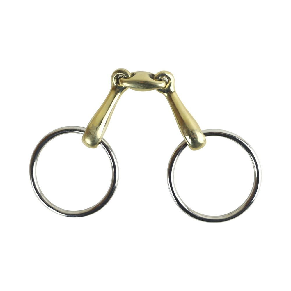 AK Loose Ring Lozenge with Angled Shape in German Silver