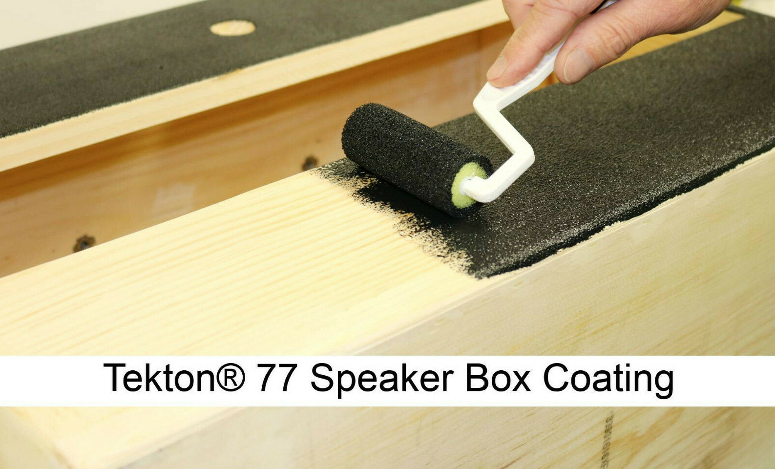 Speaker Box Coating Paint Water Based Roll-On Application Fast Drying