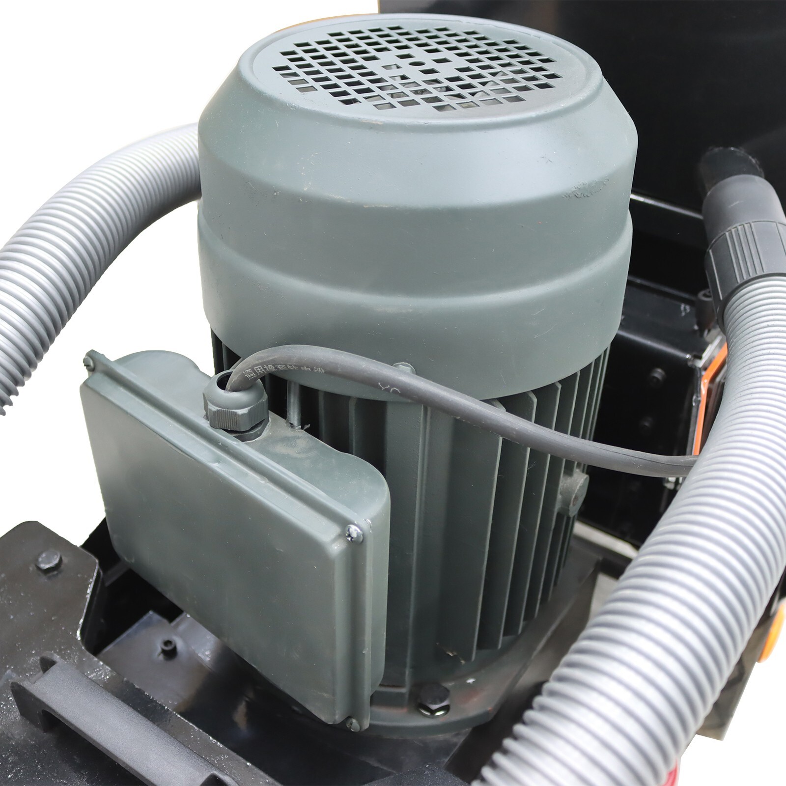 Hand-push Cement Concrete Ground Grinder Polishing Buffer Machine 220V w/6 Discs