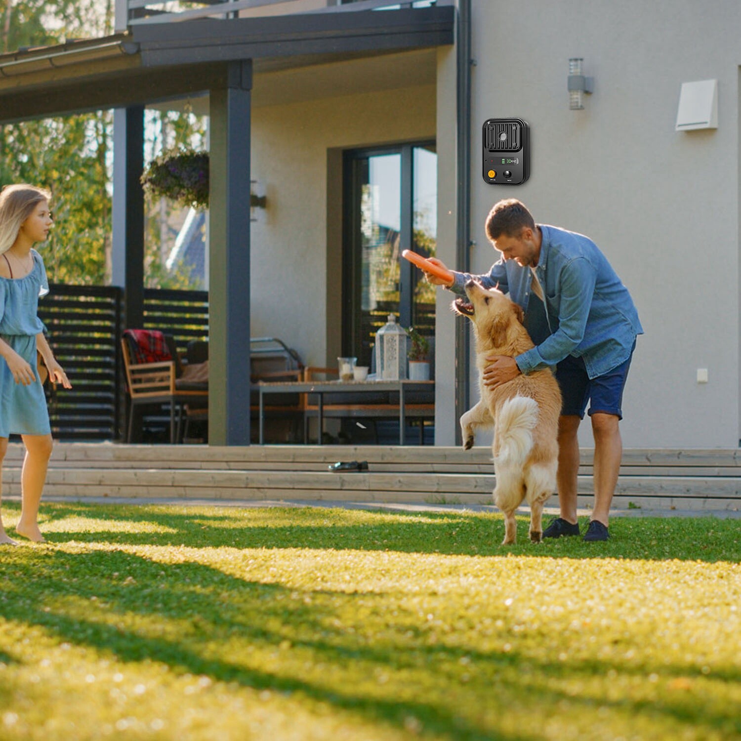 Ultrasonic Anti-Barking Device Dog Bark Control Deterrent Box Training Device