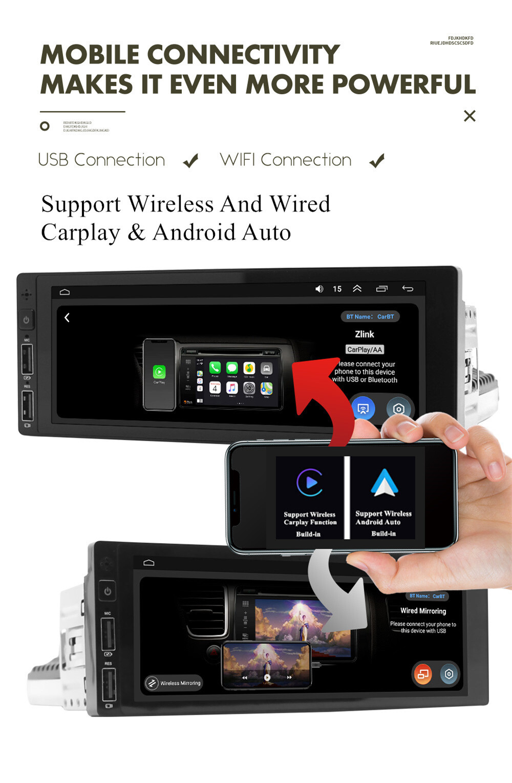 Fit For Chrysler New Yorker 1975-1996 For Carplay Car Stereo Radio GPS WIFI/4G