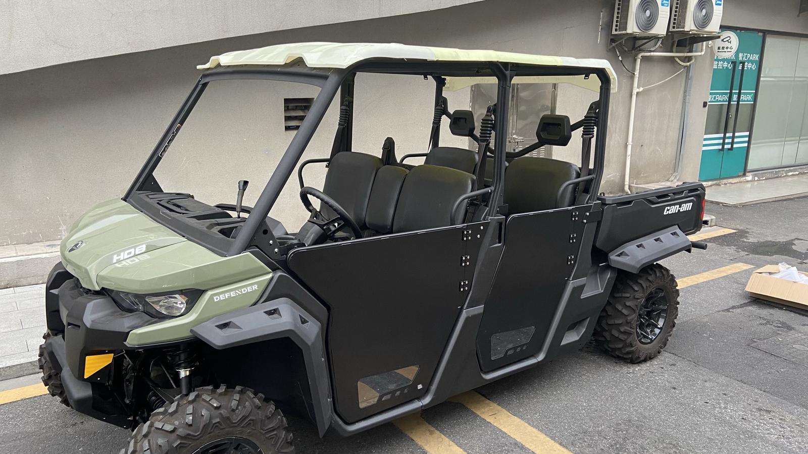 Heavy Duty Aluminum Half Door For Can-Am Defender MAX HD7 HD8 HD9 HD10 715006316