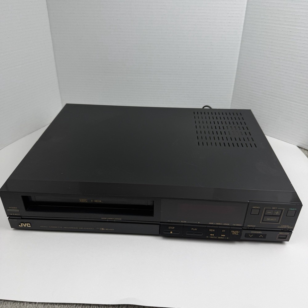 JVC 3-head VHS Player HR-D400U No Remote Tested & Working