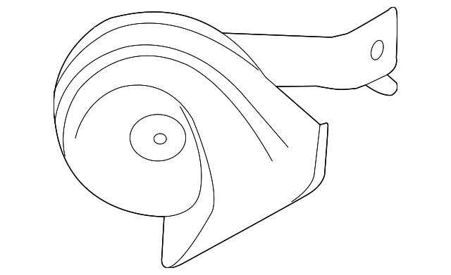 Genuine GM Horn 42490017
