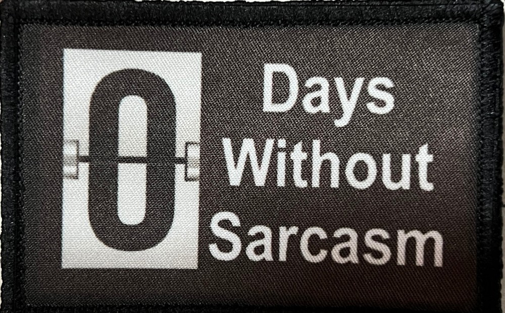 Never Forget Retro Funny Morale Patch Made in the USA