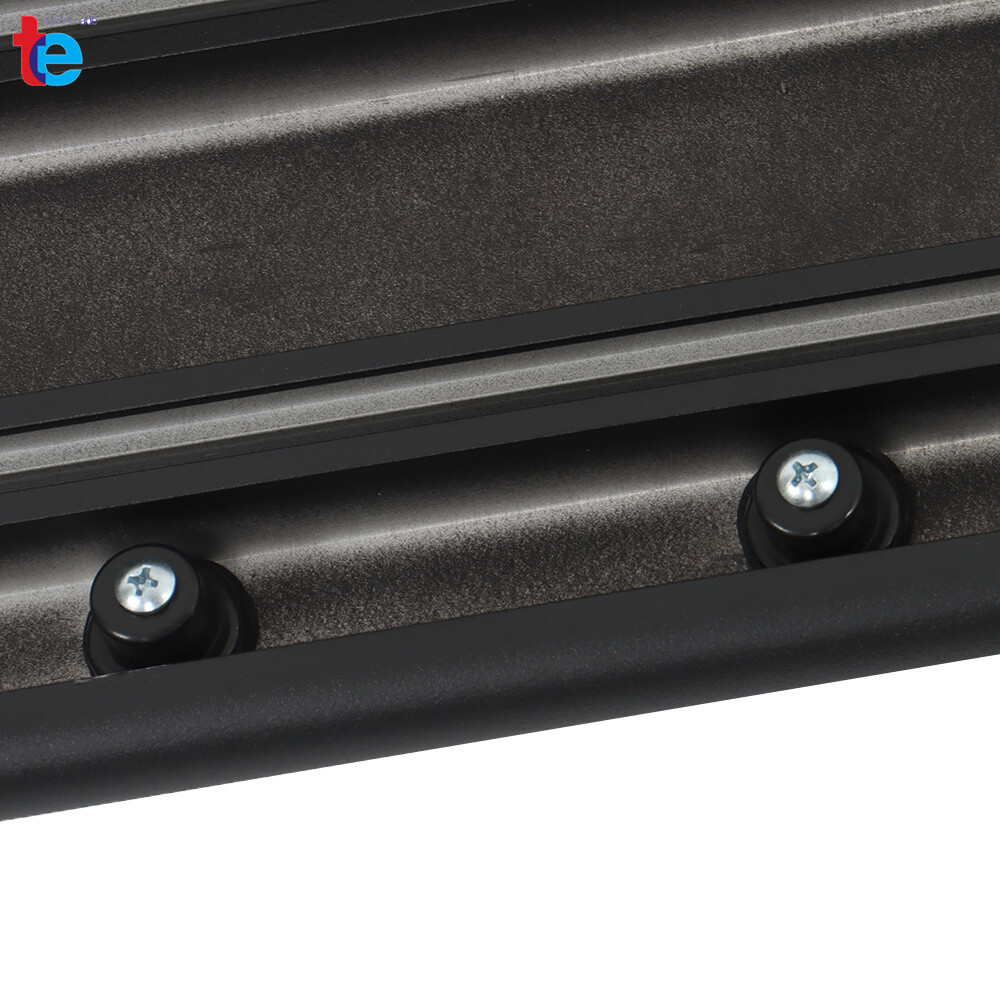 6" Running Board Nerf Bar Side Step Black H For 2007-2018 Silverado REG Cab