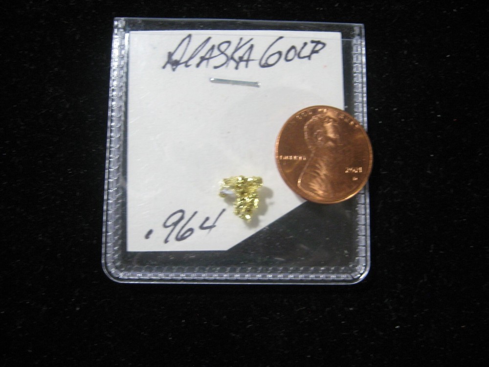 ALASKA GOLD NUGGET  .964 GRAM