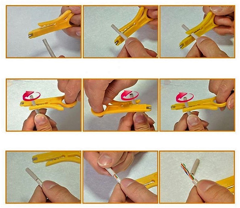 Punch Down Tool and Cable Stripper