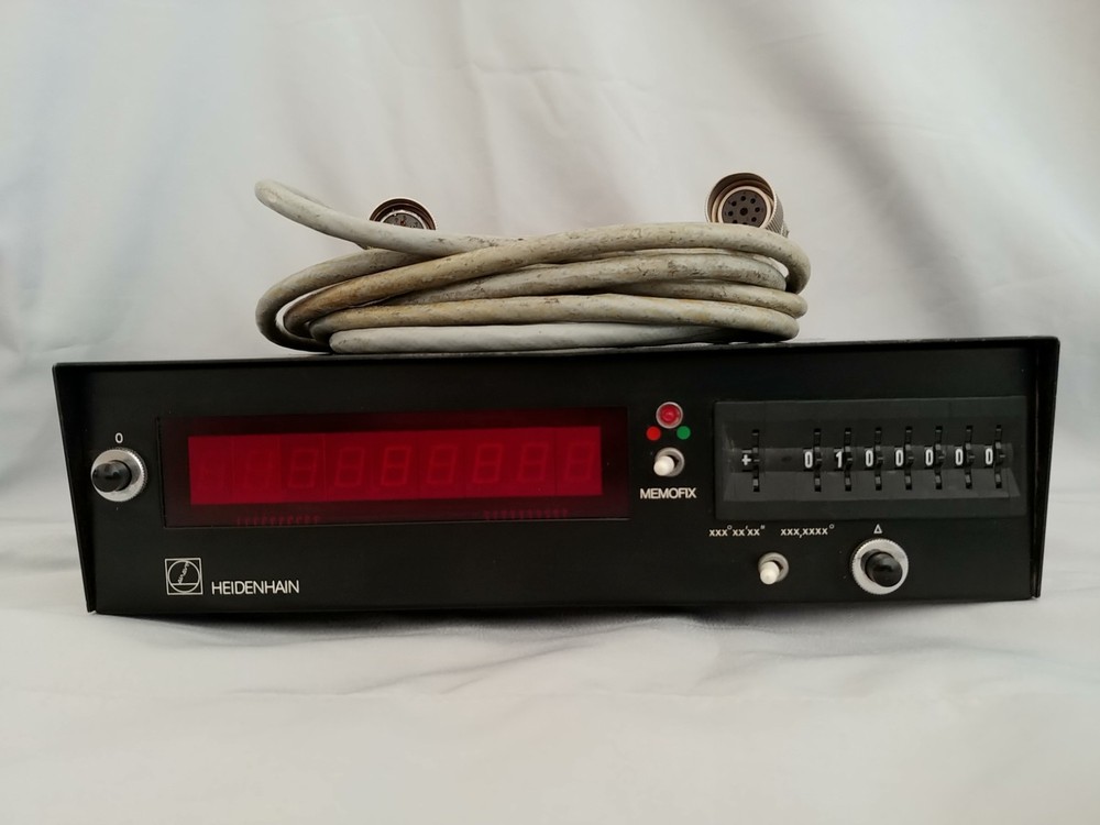Heidenhain VRZ 166 Bidirectional Angle Display Counter with Cable