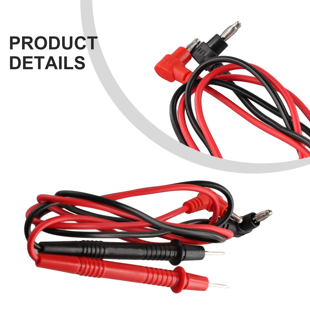 Sturdy Multimeter Test Leads for Digital Meter Suitable for DC Power Supply