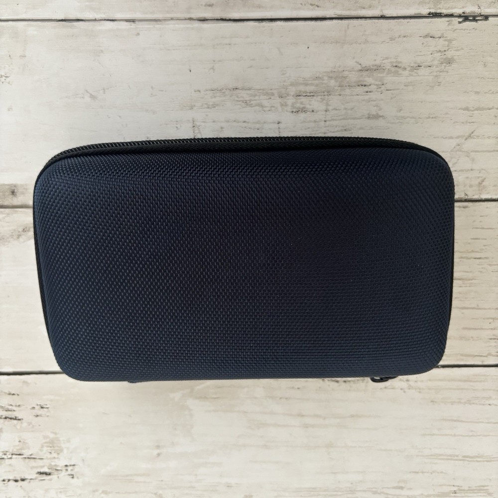 Tumi Delta Hard Shell Case Empty For Toiletry Cosmetics Amenity Kit Read*