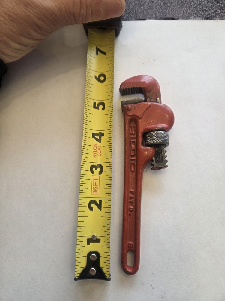Ridgid 6" Pipe Wrench