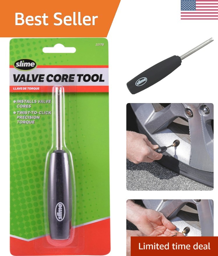 Valve Core Torque Tool, avoid TPMS Damage, Valve Core Removal and Installatio...