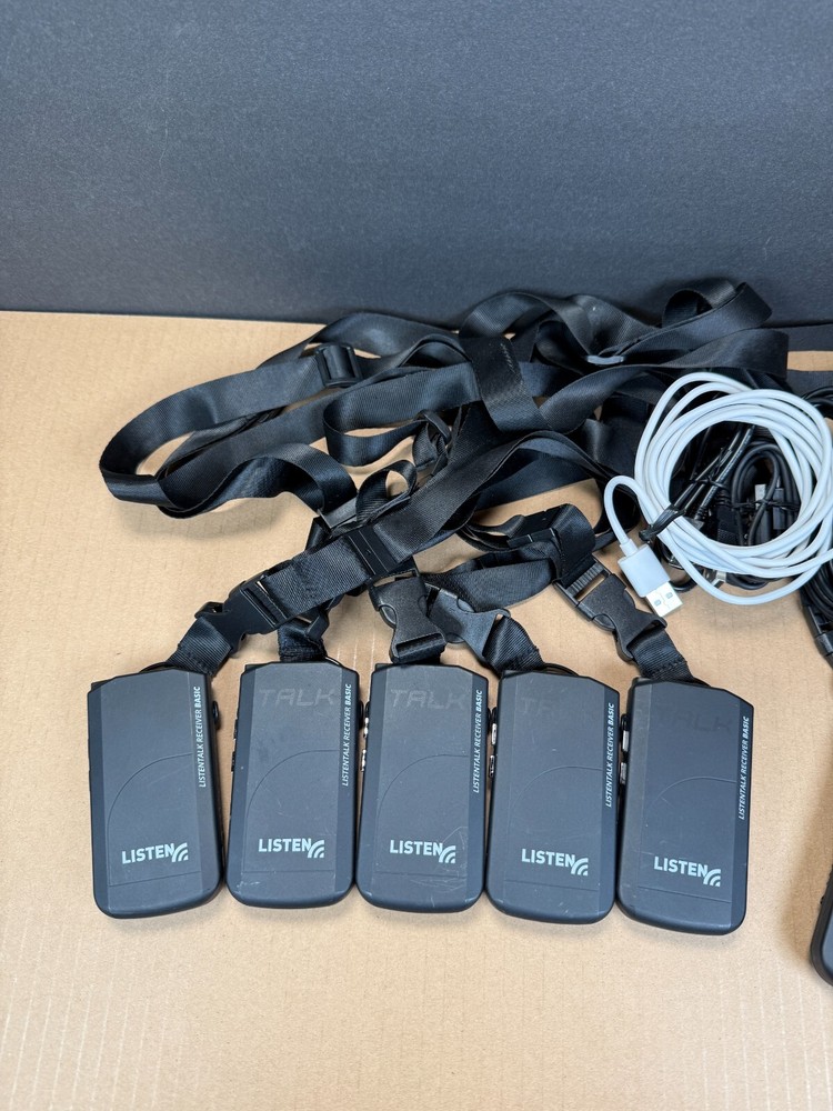 Listen Technologies LKR-12 ListenTALK Receiver Basic & Transceiver Ships Fast!!