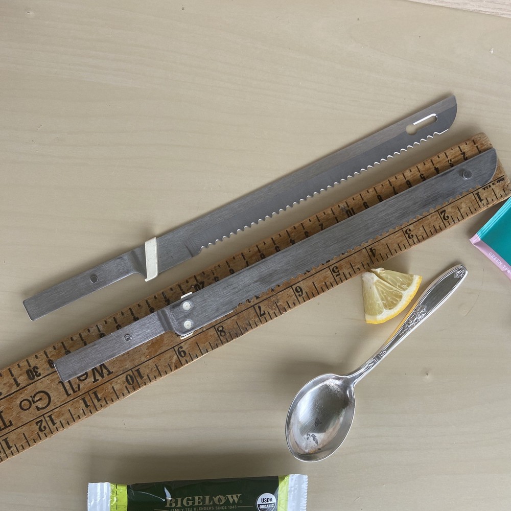 Replacement Blades Electric Knife Parts Two Blades Model Unknown