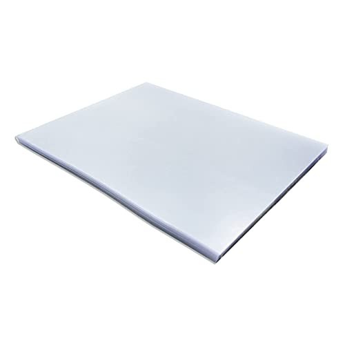 200 Pack 6 Mil PVC Binding Presentation Covers, Clear Report Covers for Binding,