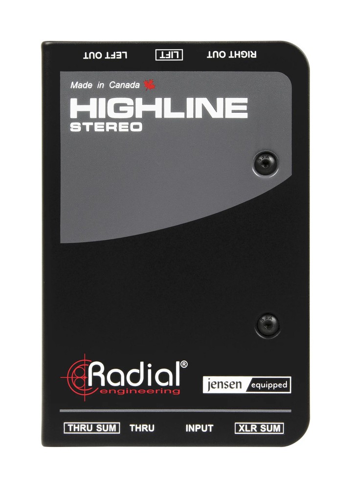 Radial Engineering HIGHLINE-STEREO Passive stereo line isolator