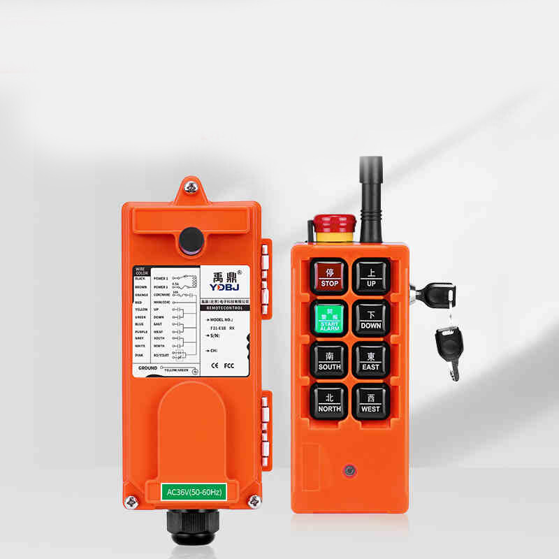Wireless remote control hoist controller for cranes F21-E1B with key 24V-380V
