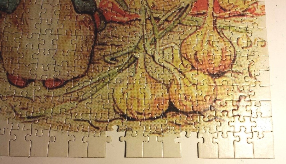 Vtg 1974 Puzzle Beatrix Potter Benjamin Bunny Peter Rabbit ~ MISSING 5 edge pc