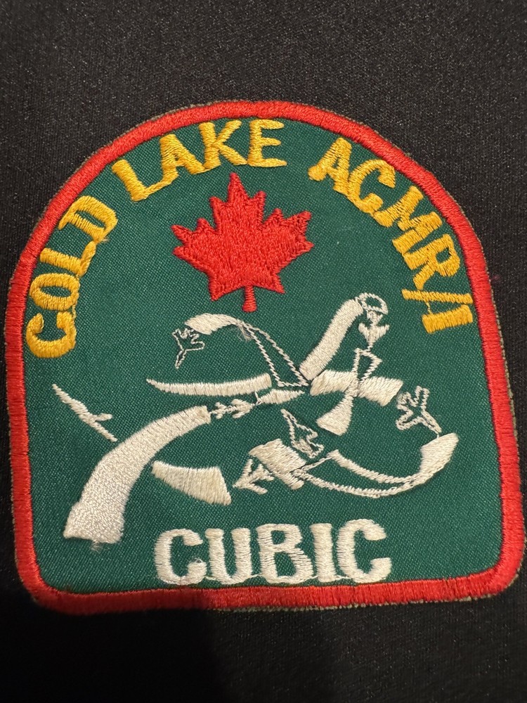 3.5" canadian air force CUBIC ACMI ACMR LARGE ARM PATCH