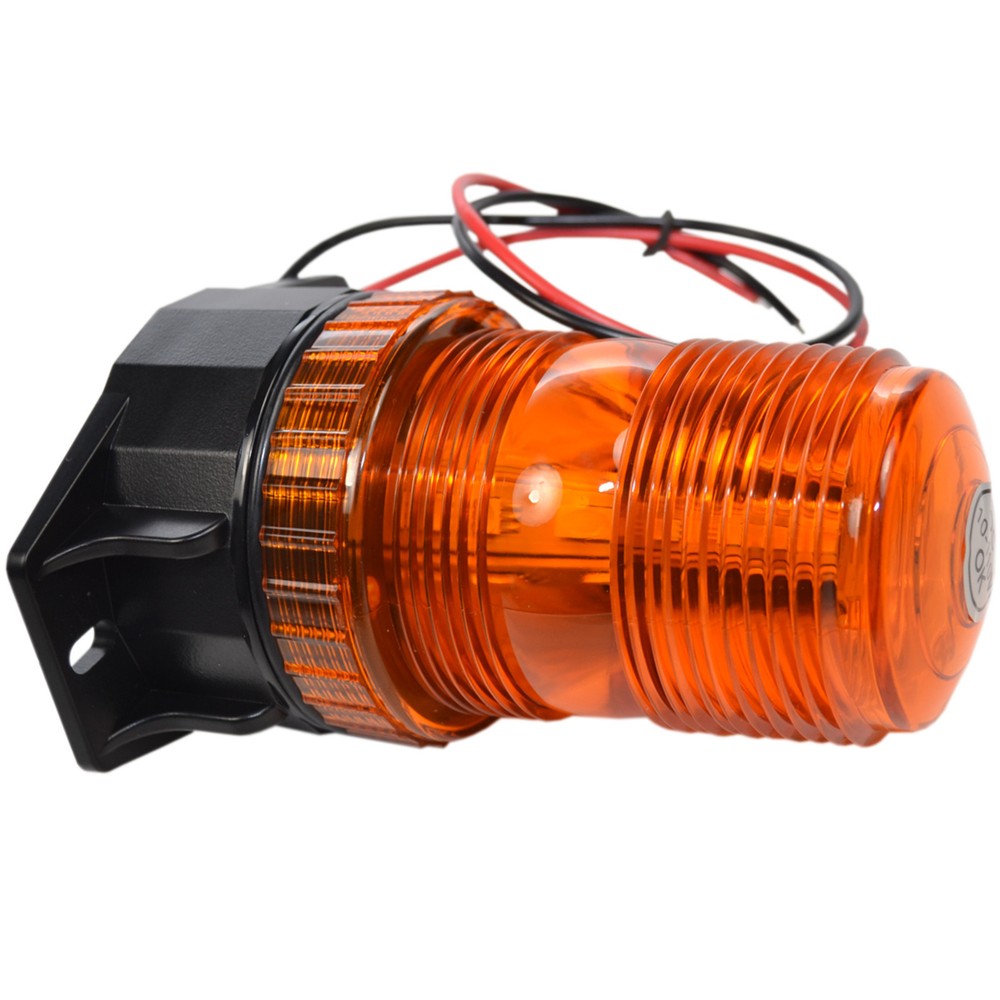 360 Degrees Mini Beacon Amber Warning Strobe Light for Pneumatic Forklift Yale