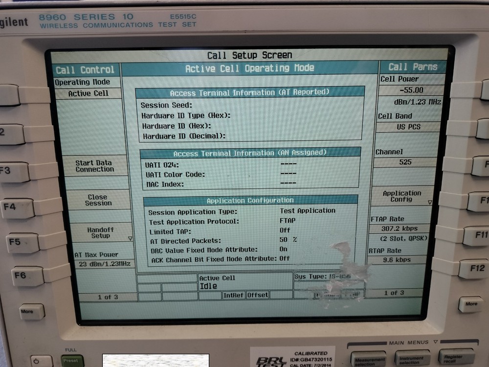 Agilent 8960 Series 10 E5515C Wireless Communications Test Set