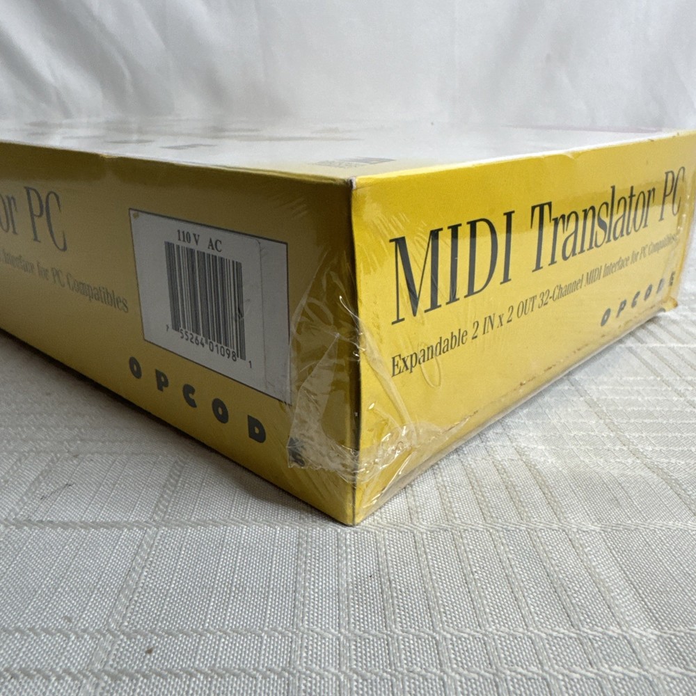 OPCODE MIDI Translator PC Interface for Microsoft Windows VINTAGE NEW NOS SEALED