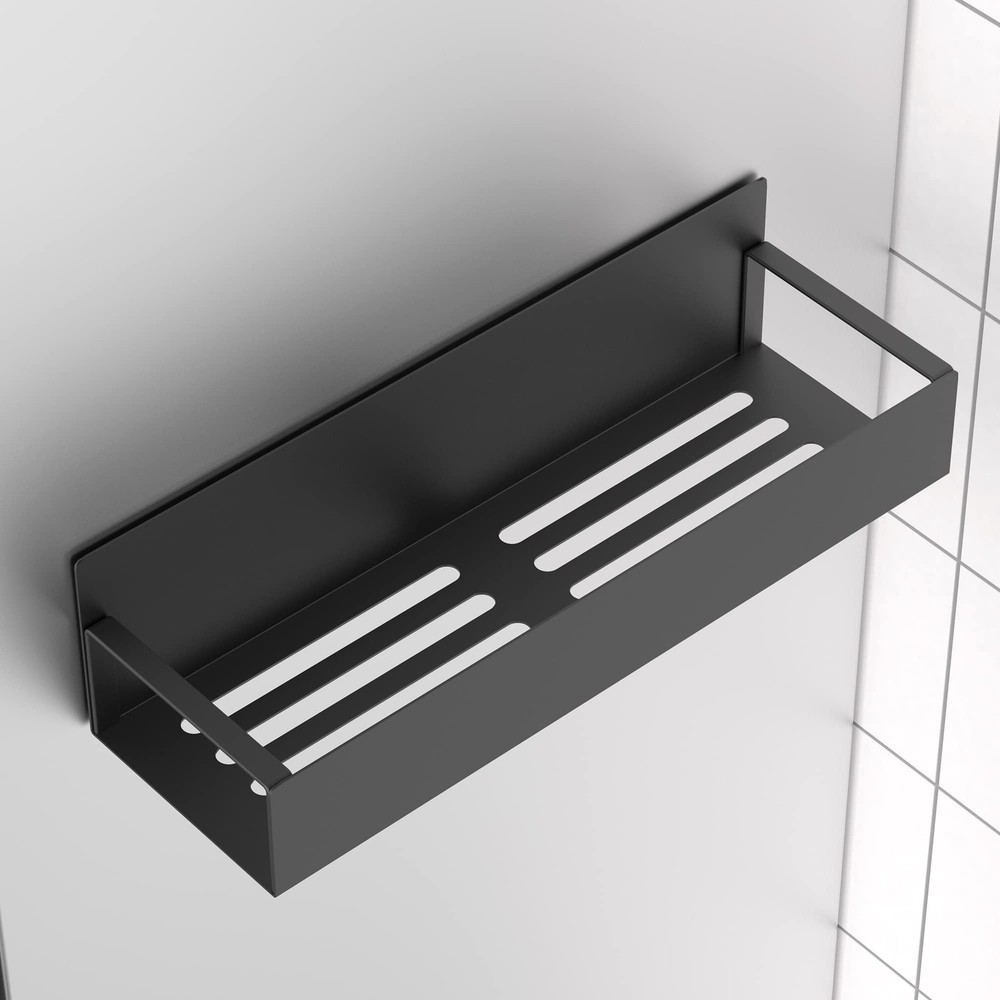 Magnetic Spice Holder 4 Pack, Refrigeor Organizer, Black