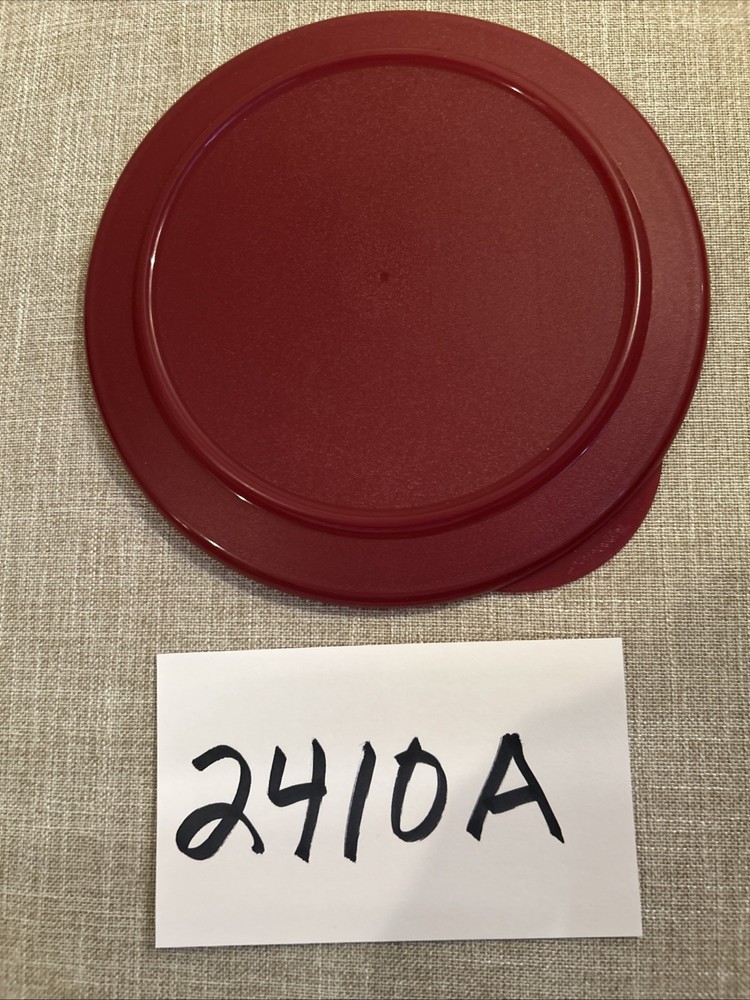 Tupperware Replacement Lid 2410 A Burgundy