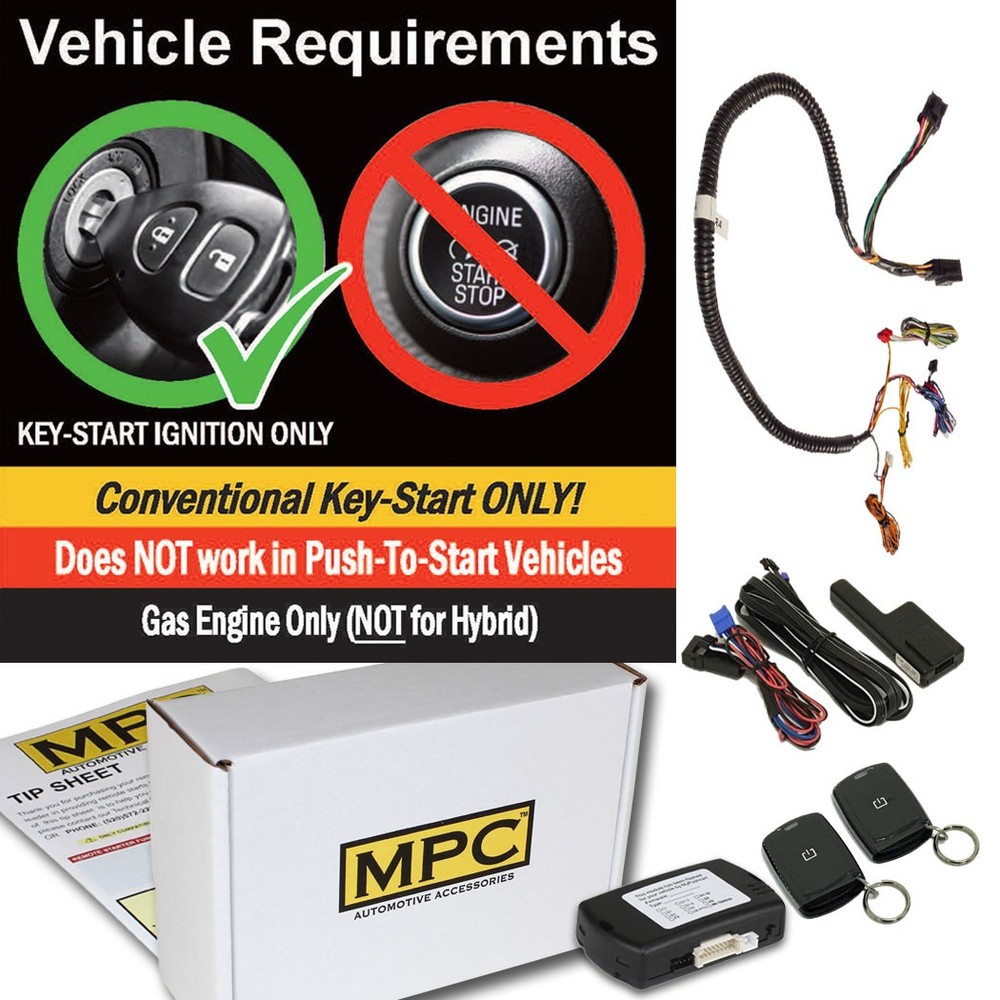Plug-n-Play 1-Button Remote Start For 2011-2014 Dodge Challenger - Key-to-Start