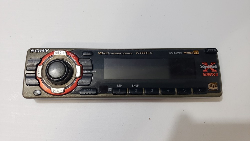 Sony Cdx-c5050x Faceplate