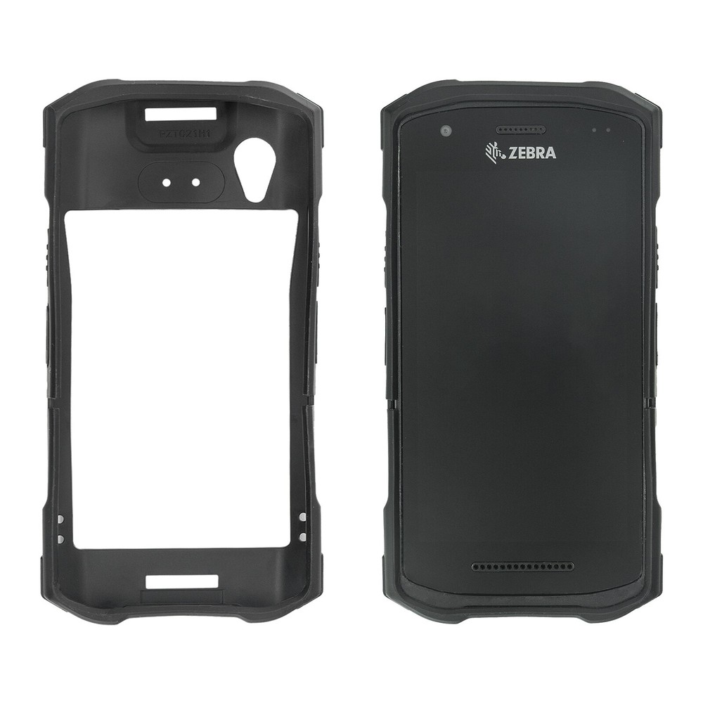 For Zebra TC21 TC26 Protective Cover Case Rugged Boot Barcode Scanner Black