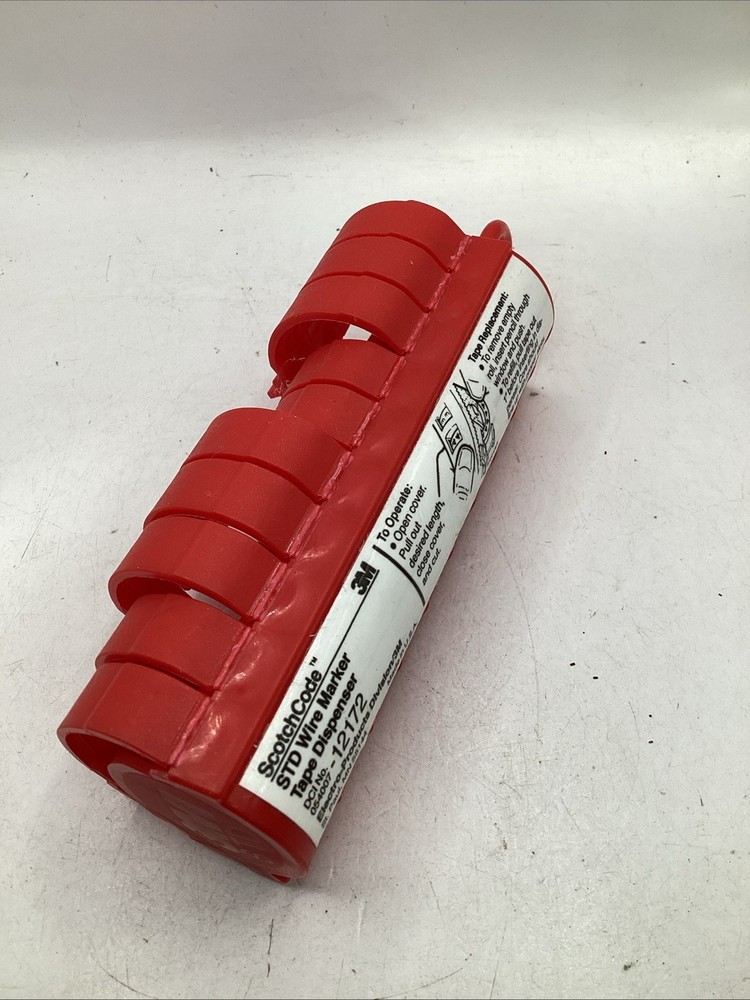 ScotchCode 3M STD Wire Marker Tape DISPENSER ONLY 12172 NEW