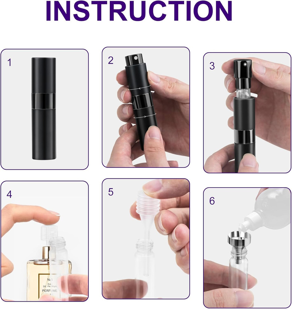 8ML Perfume Travel Refillable Portable Perfume Atomizer Bottle - Easter Basket