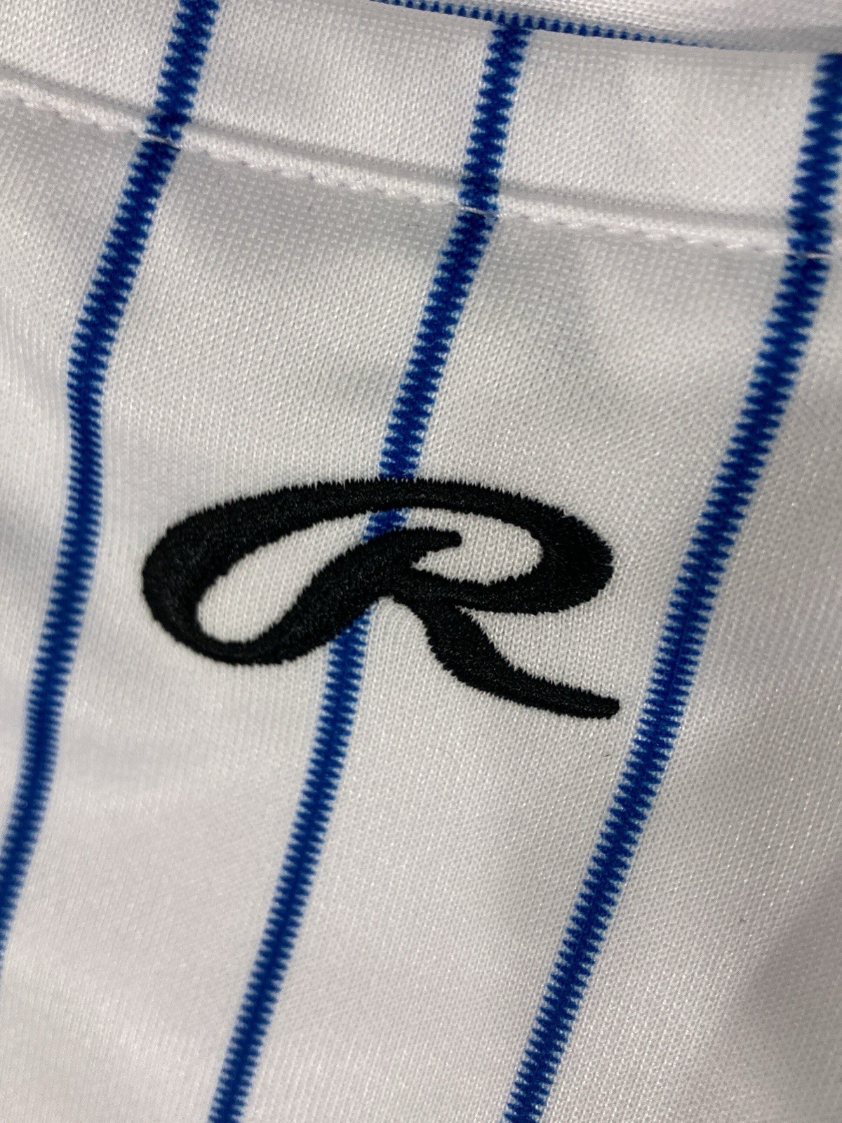 Rawlings 150 Jogger Fit Baseball Pants Pinstripe Stripe Adult Mens L New NWT $60