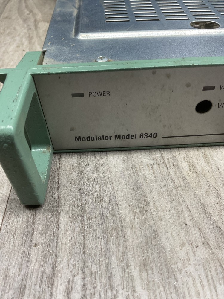 Scientific Atlanta Modulator Model 6340 #4002D112PR5SI